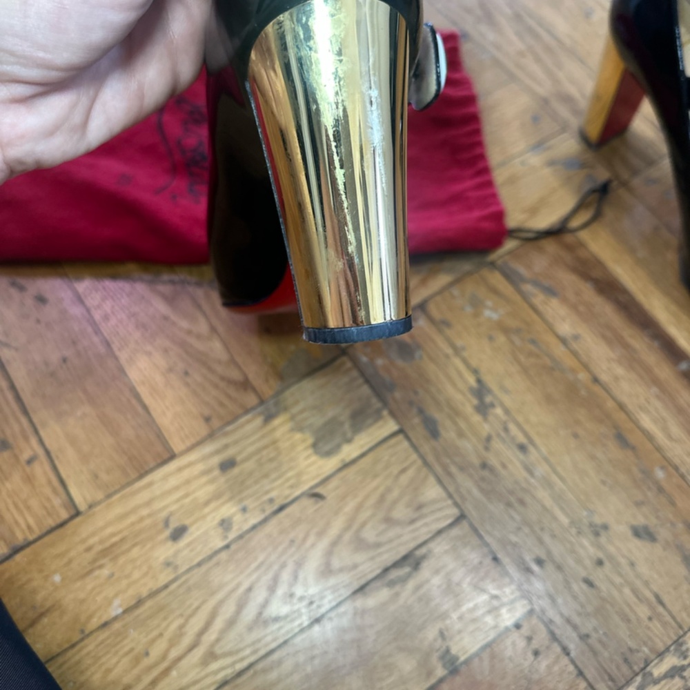 SOLD! Christian Louboutin Bibaba 85 Mary Jane Pumps - Picture 9 of 11